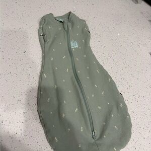 Unbranded Sage Green Infant Sleep Sack Swaddle